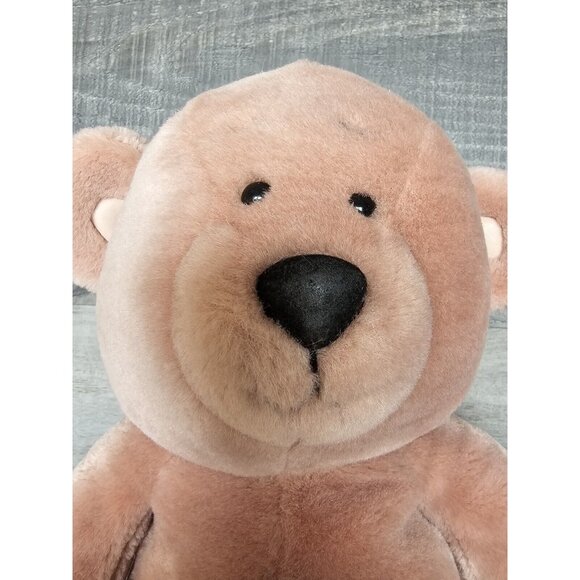 Vintage Rare Hard to Find 1994 Gold Label 24K Polar Puff 17" Pink Teddy Bear - Picture 5 of 12